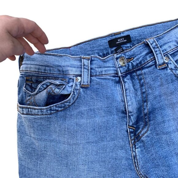 True Religion Jeans Size 34 RICKY Blue - Picture 4 of 8
